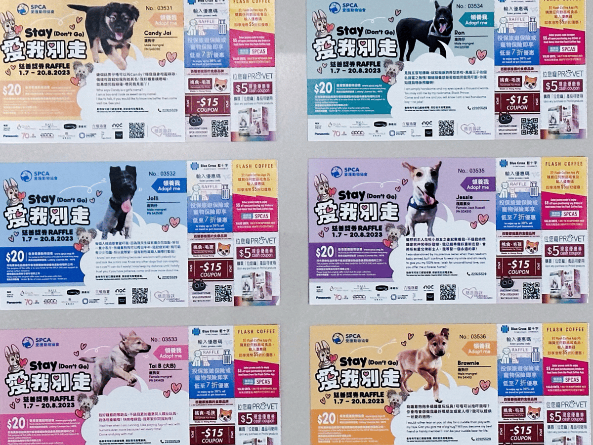 Personal Donation to SPCA by William Tse W. L._03