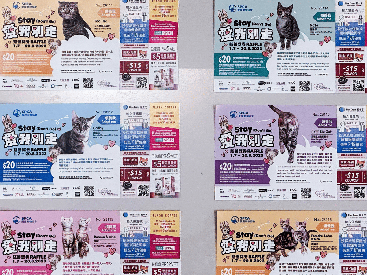 Personal Donation to SPCA by William Tse W. L._02
